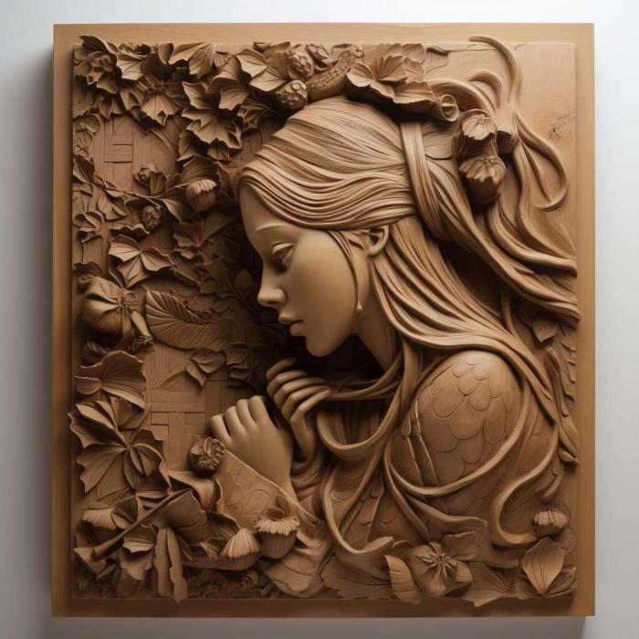 نموذج ثلاثي الأبعاد لآلة CNC 3D Art 